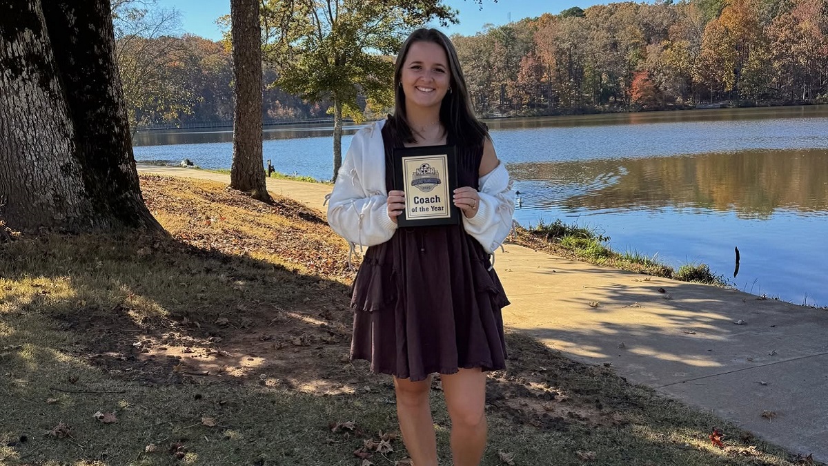 Coach Alexa Pittman is the 2025 South Region Women's Soccer Coach of the Year.